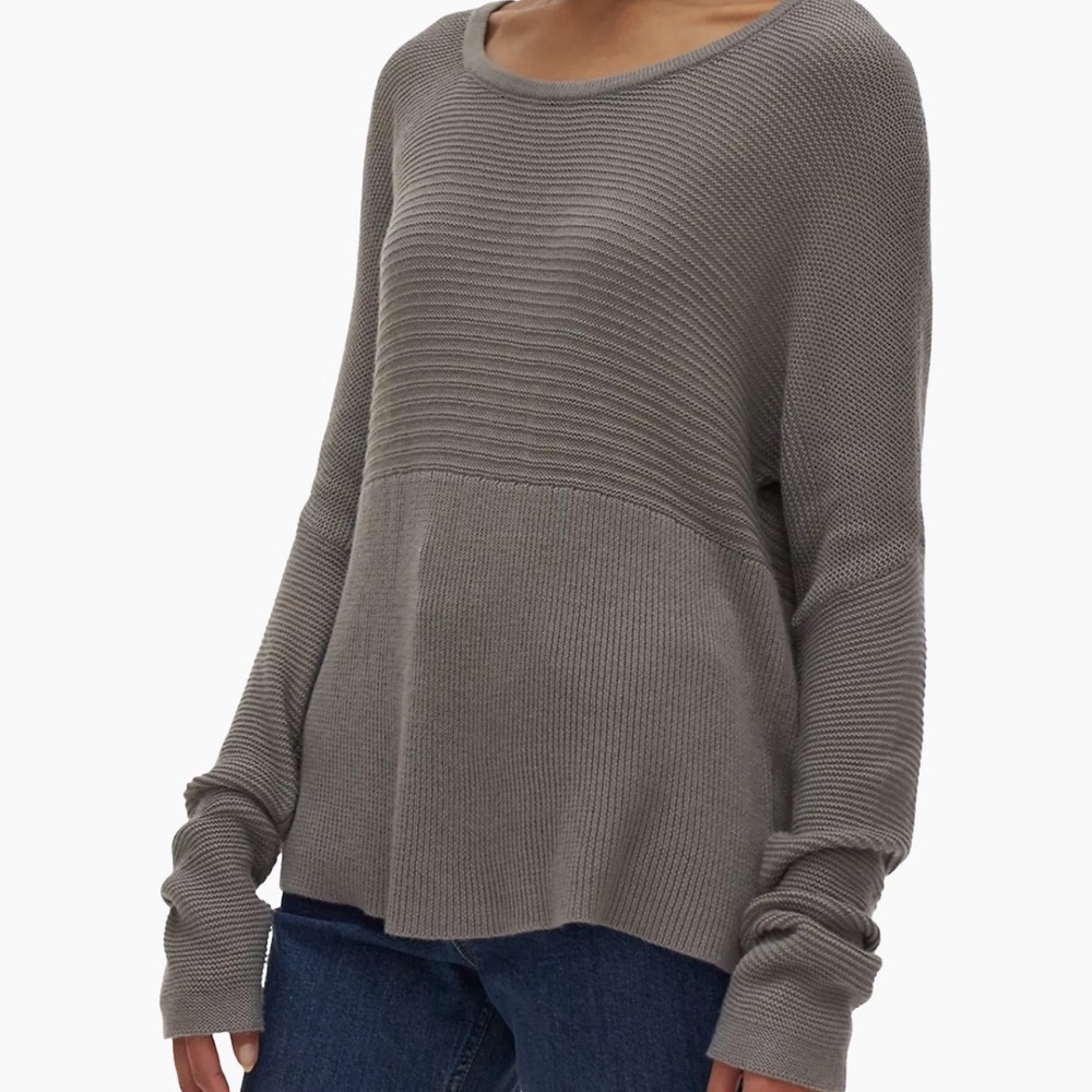 Helmut Lang Ribbed Relaxed-Fit Sweater - Picture 2 of 12